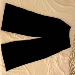 Black flared Armani Exchange dress pants size 6.